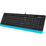A4Tech F1010 BLUE, Клавиатура + мышь A4Tech Fstyler F1010 клав:черный/синий ...