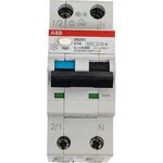 Автоматический выключатель дифференциального тока DS201 C10 A30 ABB