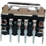 DS1095-06-BNR0, Разъем USB-A на плату угловой