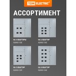 SQ0905-0160, four-storey building with 4 apartments (1010x950x160) TDM Electric