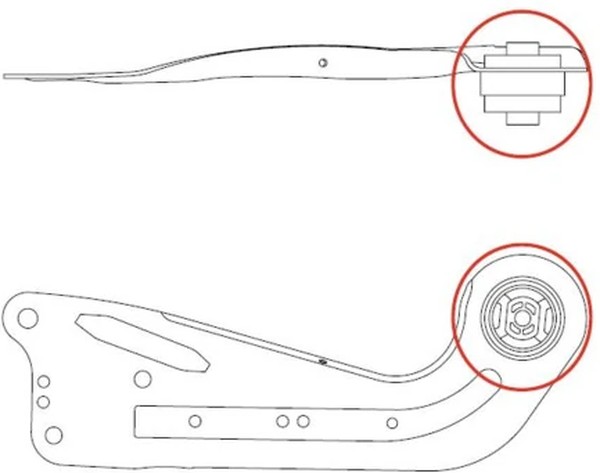 GV0320L, Сайлентблок заднего рычага – купить оптом и в розницу
