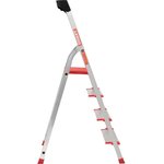 Stepladder, anodized sidewalls, 4 steps, PROFI AAA-07