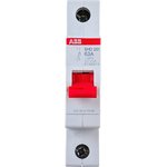 Рубильник ABB 1 полюс SHD201/63 рычаг красный 2CDD271111R0063