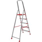 Stepladder with 5 steps with a width of 130 mm, PROFI AAA-11