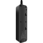 Сетевой фильтр AGNI 3/2м,черный(TP- FD3E-2m-black)