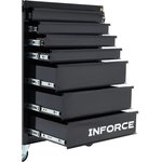 Инструментальная тележка Inforce 7 ящиков, габариты без упаковки 755х465х935мм ...