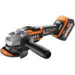 Угловая шлифмашина AEG Powertools BEWS18-125BLLI-502C (4935464417)