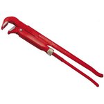 Шведский газовый ключ 90 град. D 1", L 12"