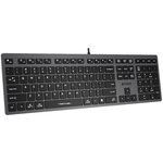 A4Tech FX50 GREY, Клавиатура A4Tech Fstyler FX50 серый USB slim Multimedia (FX50 ...