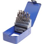 0987-25, Набор сверл по металлу 1.0-13.0мм HSS (25шт.) VERTEXTOOLS
