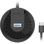 Разветвитель USB 3.0 A4Tech HUB-30C 4порт. черный