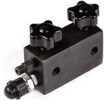 Кран распределительный для гидравлических линий 2 выхода Car-Tool CT-0002R