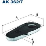 AK362/7, Фильтр воздушный, BMW 5 (F10/F11/F07), 7 (F01/F02) 2.0D/3.0D 08-