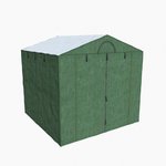 Тент палатки сварщика домик 2.5x2.5x2.4 м.