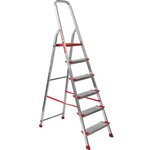 Stepladder with 6 steps with a width of 130 mm, PROFI AAA-12