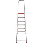 Stepladder with 6 steps with a width of 130 mm, PROFI AAA-12