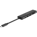 Разветвитель USB-C A4Tech DST-60C 2порт. серый