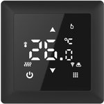 7730690, Терморегулятор Русское тепло с датчиком сенсорный Wi-Fi ТР-515 черный