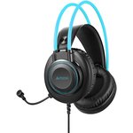 Гарнитура A4TECH Fstyler FH200U, для компьютера, накладные, проводные ...