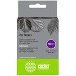 Картридж ленточный Cactus CS-TZE621 черный ...