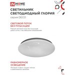 4690612025094, DECO GLORIA Series LED Lamp 24W 230V 6500K 2160Lm 330x55mm IN HOME