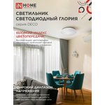 4690612025094, DECO GLORIA Series LED Lamp 24W 230V 6500K 2160Lm 330x55mm IN HOME