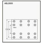 ABL0005, Накладки тормозные,комплект STD / ...