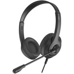 Гарнитура A4Tech Fstyler FH100U белый/черный, проводная