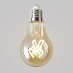 VG10-A60E27warm3W- F-PEACE, Лампочка филаментная цоколь E27 3W 2400К тип A60 PEACE