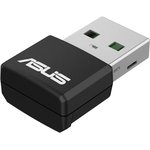 ASUS USB-AX55 NANO Беспроводной двухдиапазонный USB 2.0 адаптер AX1800 ...