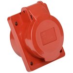 PSR42-016-5, Built-in Socket SSI-415 3P+PE+N 16A 380V IP44 IEK