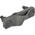 Grounding clamp diagonal rod strip/rod ...