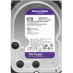 Жесткий диск WD Purple WD64PURZ, 6ТБ, HDD, SATA III, 3.5"