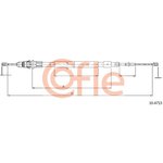 92.10.4715, Трос стояночного тормоза задн CITROEN C3 PLURIEL all (дисковые ...