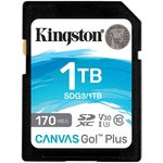 Флеш карта Kingston 1Tb SDXC Canvas Go Plus 170R C10 UHS-I U3 V30/Kingston 1Tb ...