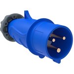 MAGNUM Portable Plug SSI-013 16A-6H/200-250V 2P+PE IP44 IEK